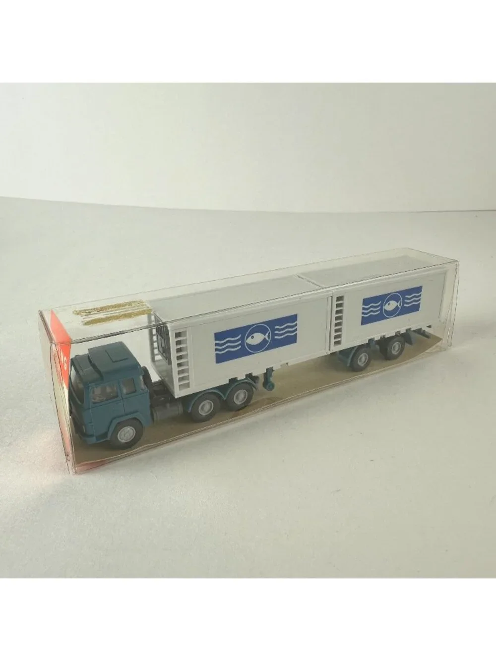 Vintage Wiking Kühl-Container Sattelzug No. 522 Model Truck